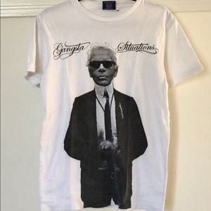 Fucking Awesome Shirts - Fucking Awesome Karl Lagerfeld T-Shirt size M Fucking Awesome Shirts - Fucking Awesome Karl Lagerfeld T-Shirt size M